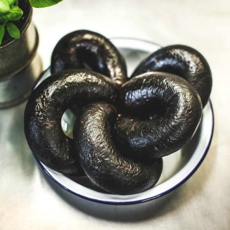 Black Pudding Links (filled into natural casings) or sleeves